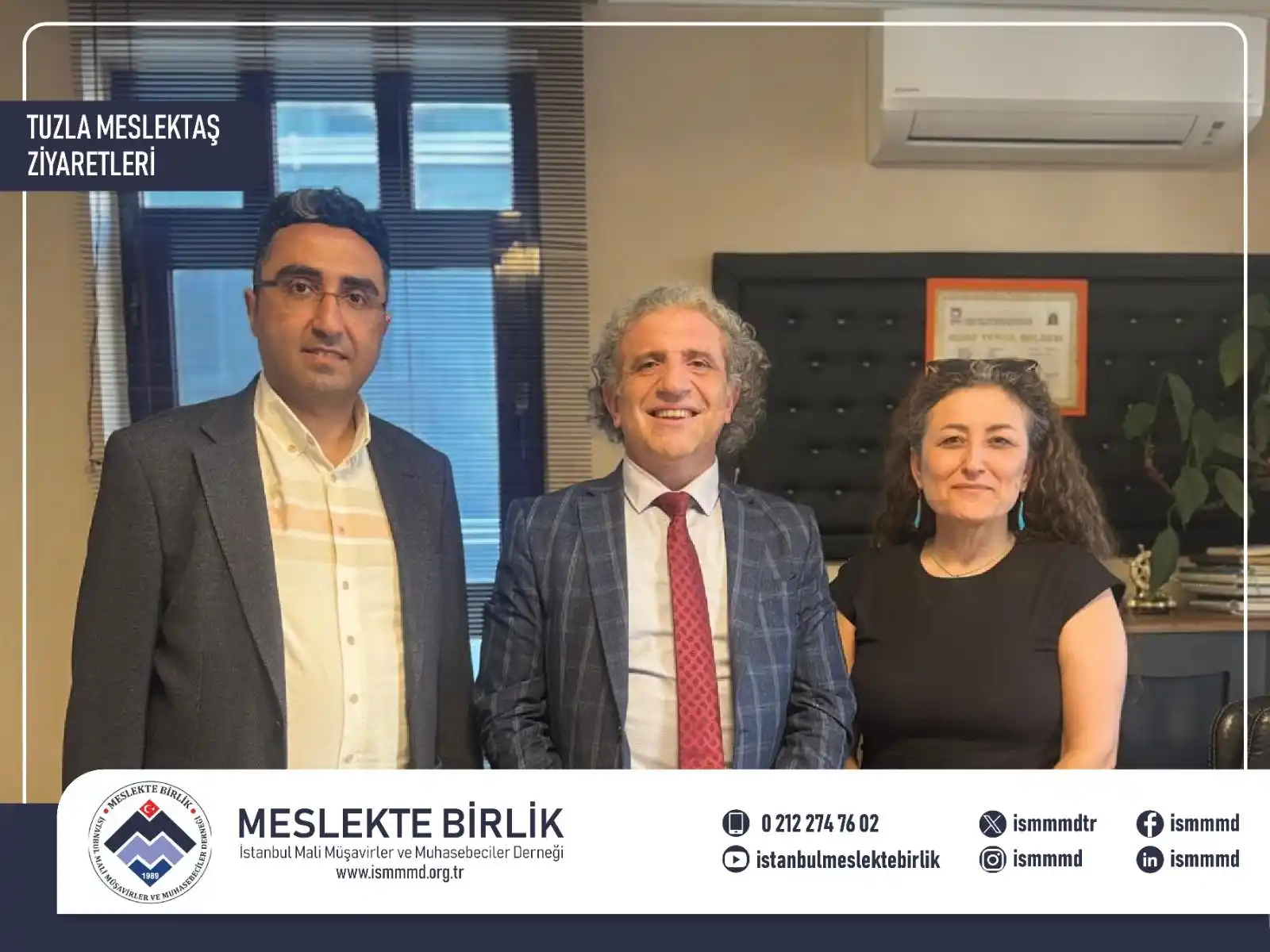 Image from İstanbul Meslekte Birlik: İstanbul’un her ilçesinde meslektaşlarımız ile buluşmaya devam ediyoru...