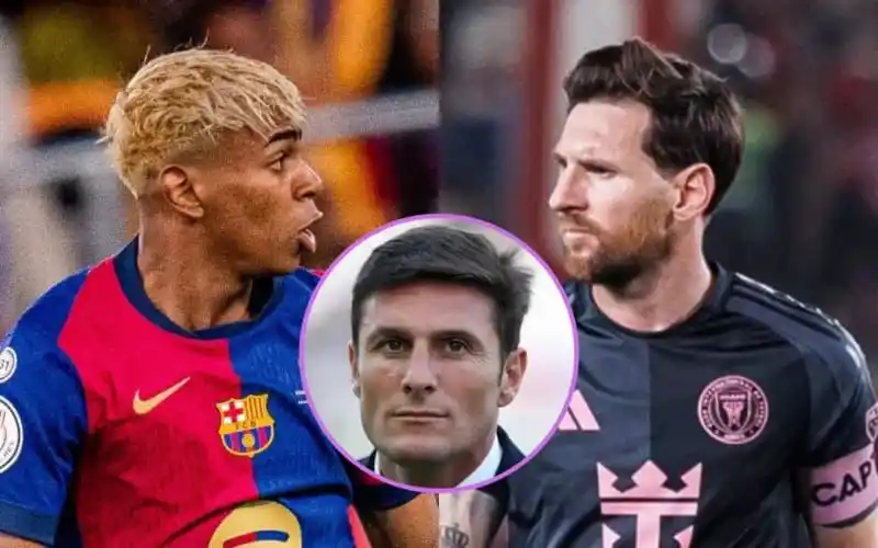Image from CLUB WORLD CUP: Javier Zanetti: "Comparing Lamine Yamal to Messi today is premature. M...