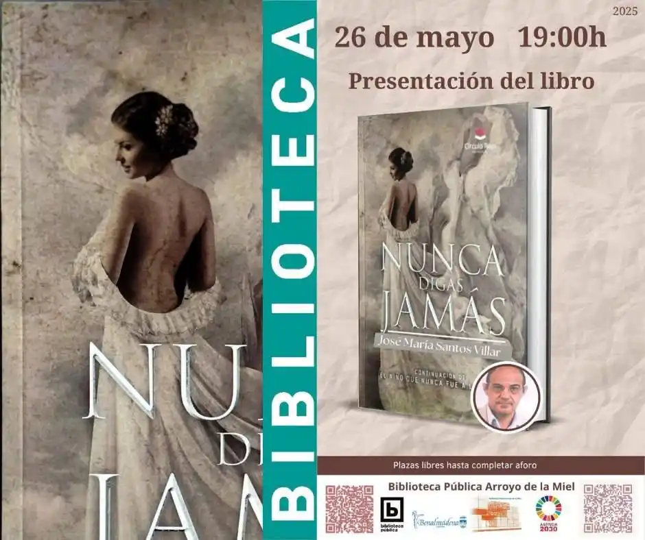 Image from Ayuntamiento Benalmádena: 🎟️𝐉𝐨𝐬𝐞́ 𝐌𝐚𝐫𝐢́𝐚 𝐒𝐚𝐧𝐭𝐨𝐬 𝐕𝐢𝐥𝐥𝐚𝐫 te invita el próxim...