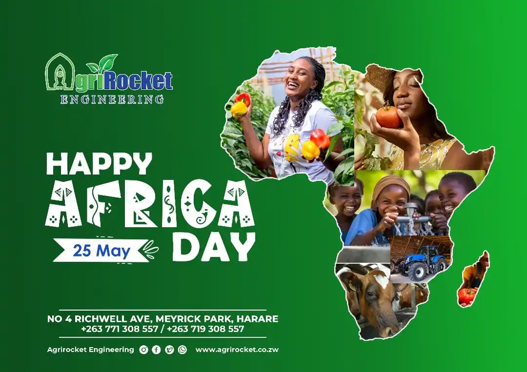Image from Agrirocket Engineering Channel: ๐๐จ๐ฒ๐๐ฎ๐ฅ ๐๐๐ซ๐ข๐๐ ๐๐๐ฒ On this Africa Day, we enthusiastical...