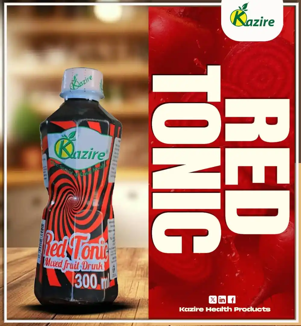 Image from Kazire Health Products Limited: Kazire Red Tonic gives you a clear skin ,strong immunity,improves fema...