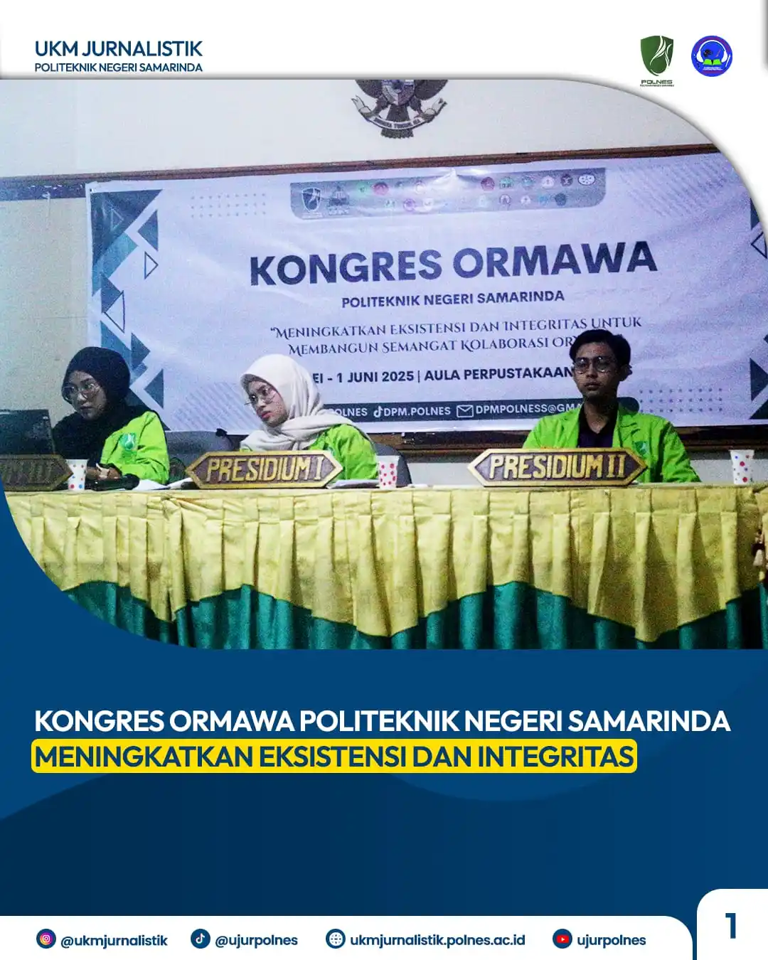 Image from UKM JURNALISTIK POLNES: KONGRES ORMAWA POLITEKNIK NEGERI SAMARINDA MENINGKATKAN EKSISTENSI DAN...