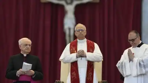 Image from Vatican News PL: *Leon XIV: ewangelizacja nie jest podbojem świata, lecz łaską* W świ...