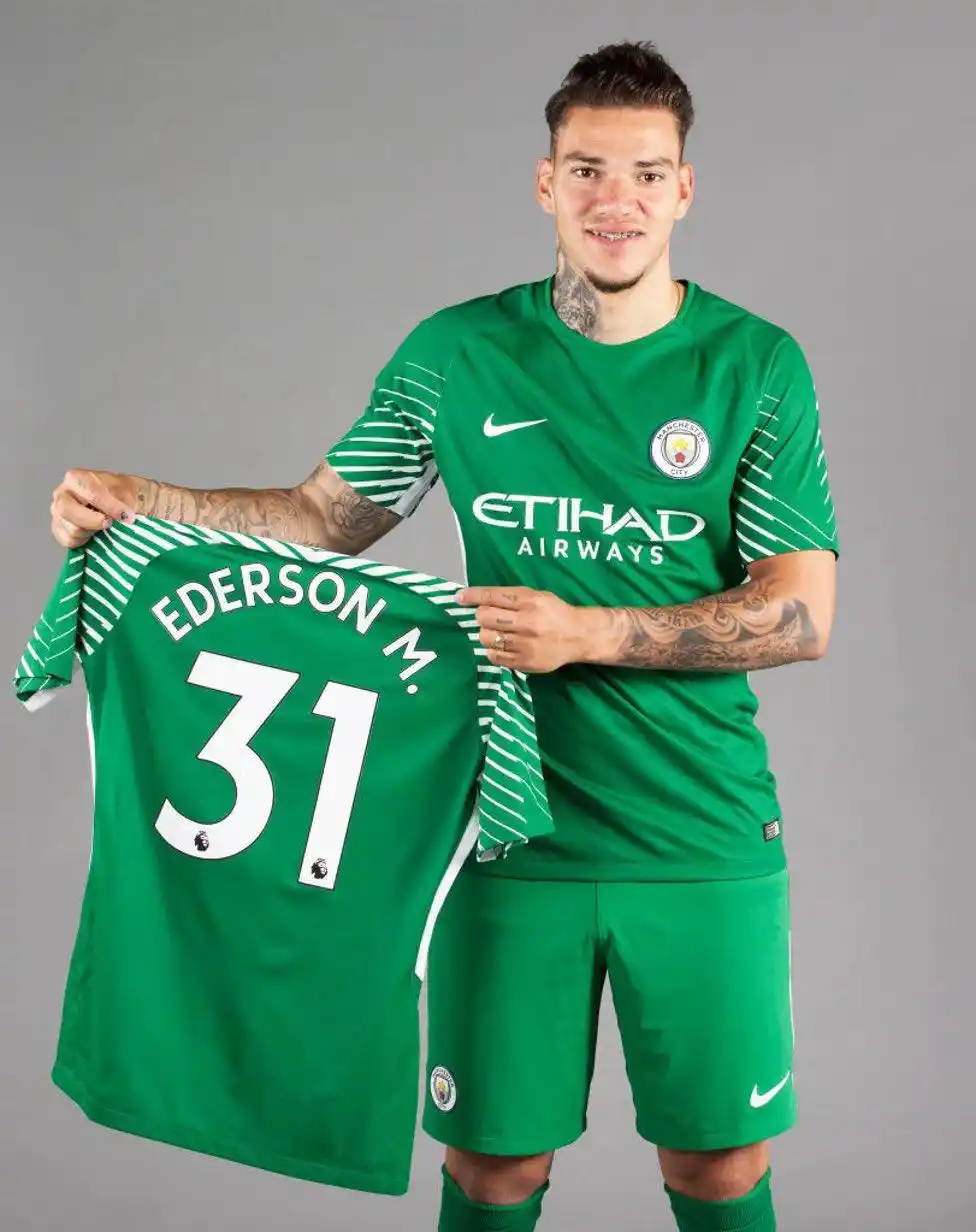 Image from πππππππππππ πππππΏ ππ πΎππΌππππππ: Manchester City signed Ederson On This Day in 2017! π§€π§π· Heβs Braz...