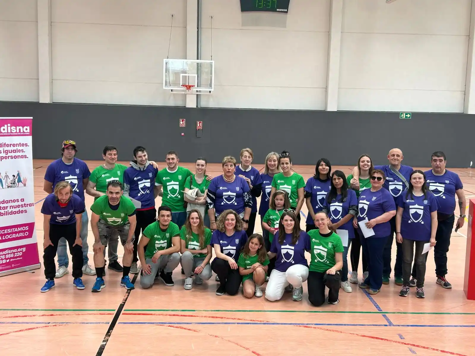 Image from Federación Navarra de Fútbol: 📰 Martes, 20 de mayo de 2025 💪 El polideportivo de Esquíroz acogió ...