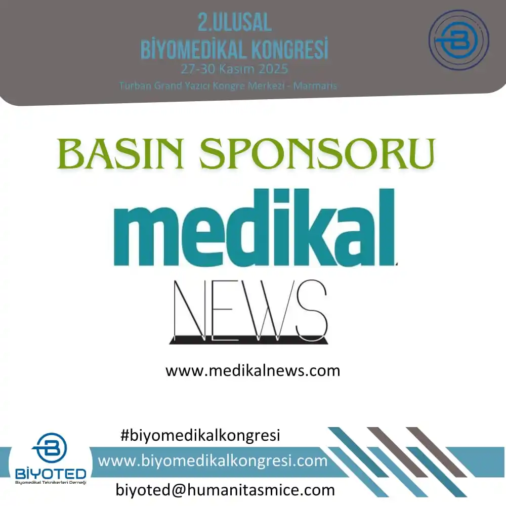 Image from Biyomedikal: Medikal News, 2. Biyomedikal Kongresi Basın Sponsoru olarak katılım sa...