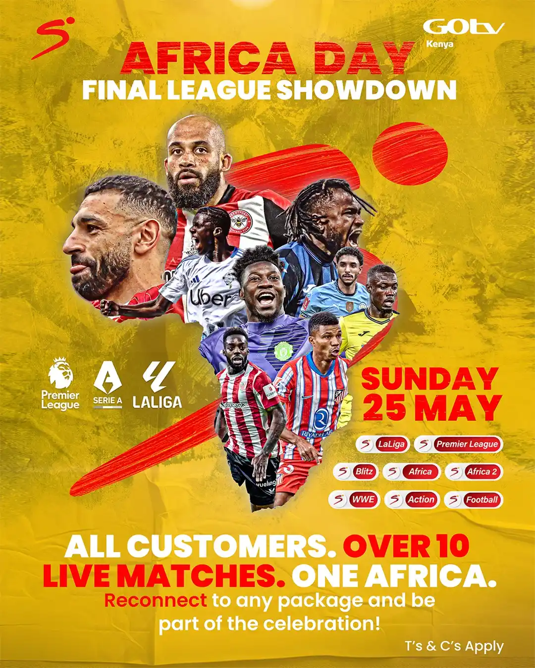 Image from GOtv Kenya: *🚨Mkuwe ready to watch Over 10 matches Live , available to ALL GOtv c...