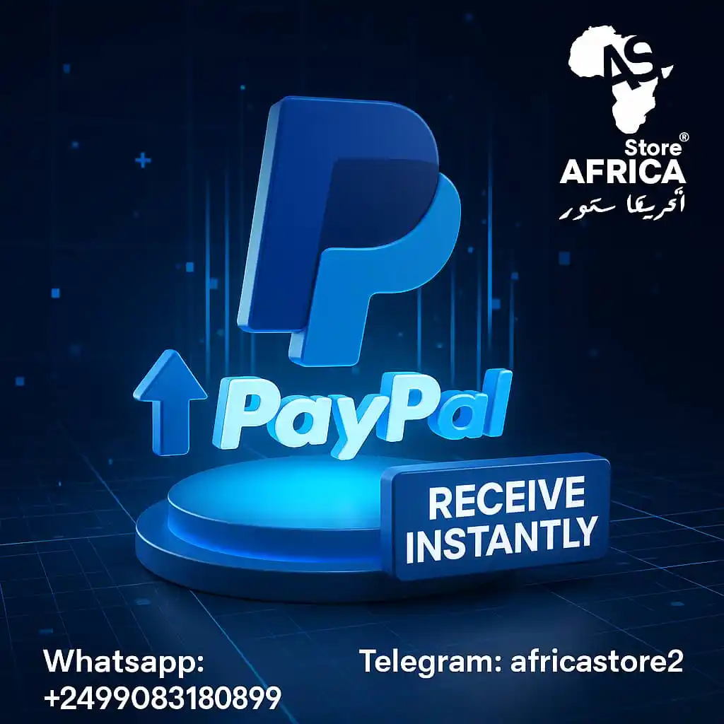 Image from 𝐀𝐅𝐑𝐈𝐂𝐀 𝐒𝐓𝐎𝐑𝐄 -افُہرَيہقيہا اسہتہورَ: *📢 متوفر الآن في AFRICA STORE!* 🛒 خدمات PayPal بين يديك: 💸 إرسال ...