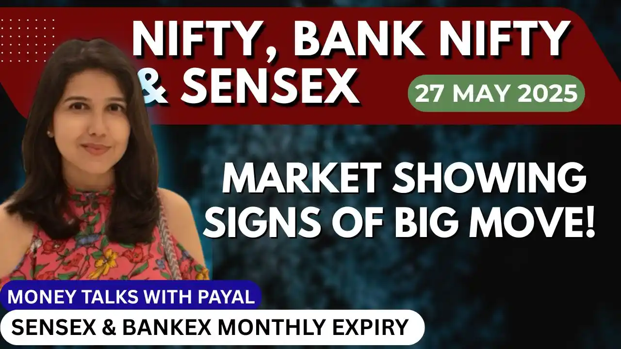 Image from Money Talks with Payal: Nifty , Sensex, Bankex, Fin nifty, mid cap & Bank Nifty Analysis for 2...