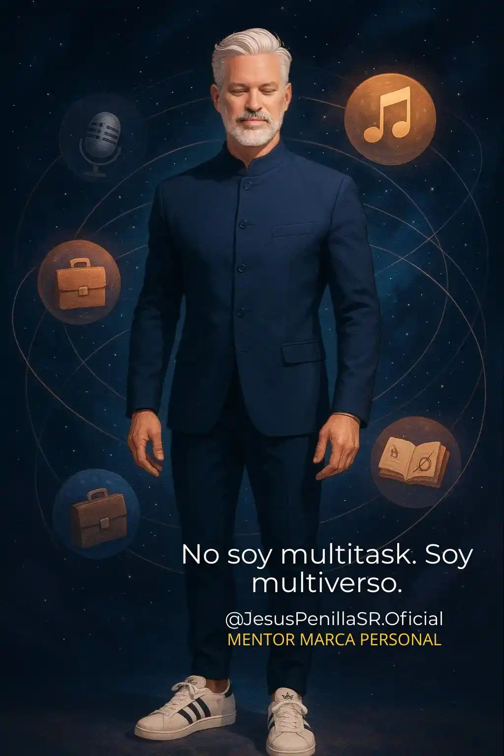 Image from Mentoría Marca Personal: 🪐 No soy multitask. Soy multiverso. Cada planeta gira con propósito: ...