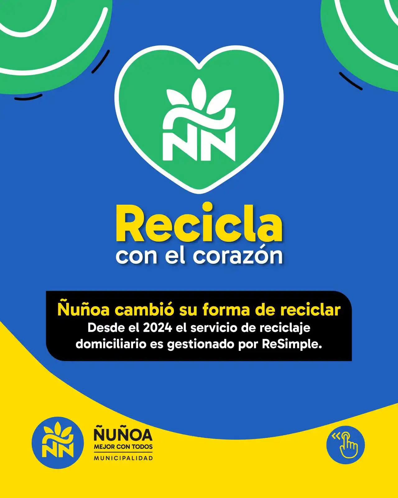 Image from 📢 #ÑuñoaAlDía • Sector 2: ♻️ ¡Ñuñoa cambió su forma de reciclar! Desde 2024, el servicio de reci...