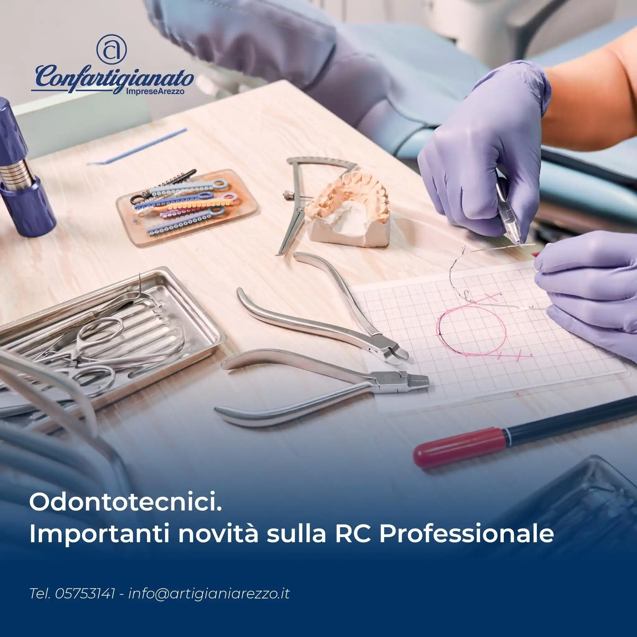 Image from Confartigianato Arezzo: 📢 𝐎𝐝𝐨𝐧𝐭𝐨𝐭𝐞𝐜𝐧𝐢𝐜𝐢. 𝐈𝐦𝐩𝐨𝐫𝐭𝐚𝐧𝐭𝐢 𝐧𝐨𝐯𝐢𝐭𝐚̀ 𝐬𝐮...