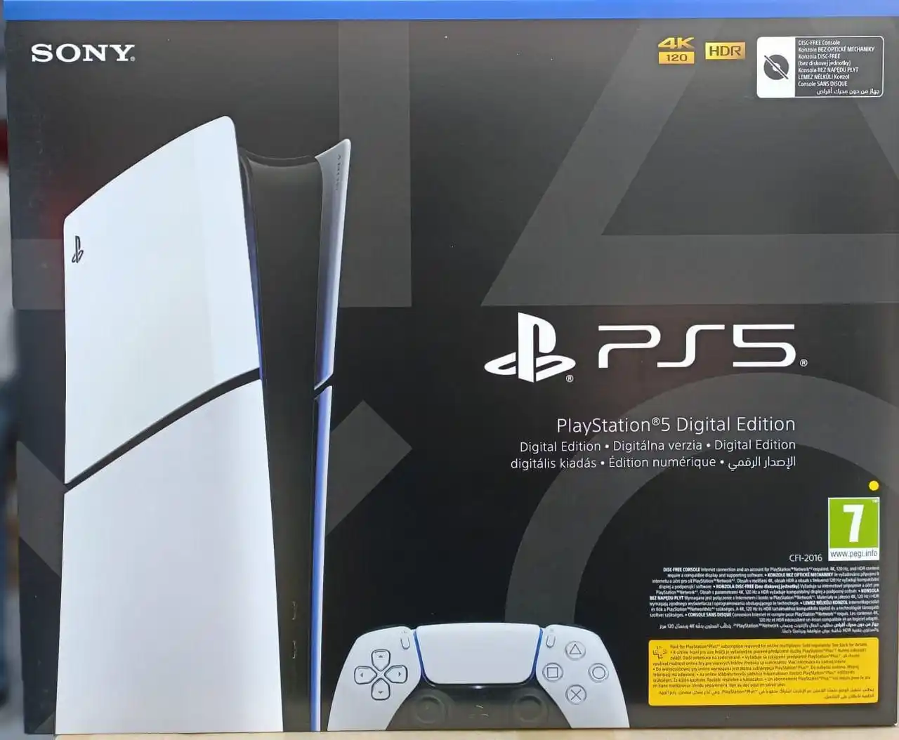Image from AUGUST CHANNEL 💻📲🎧🎮🛜📺: *PS5 SLIM DIGITAL EDITION* ----------------------- New InBox📦 & Seale...
