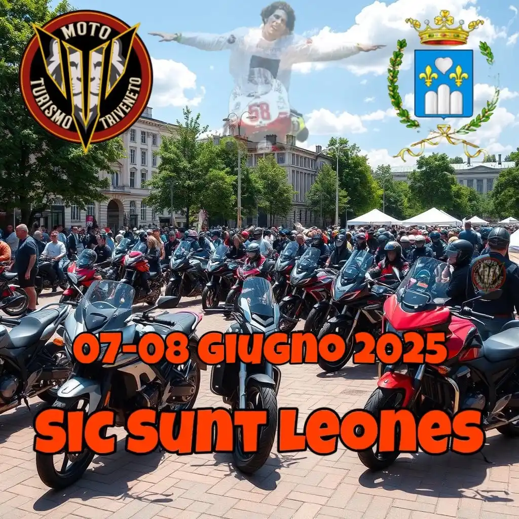 Image from Comune di Coriano: Sabato 7 Giugno 2025 Il CLUB Mototurismo Triveneto , con il patrocin...