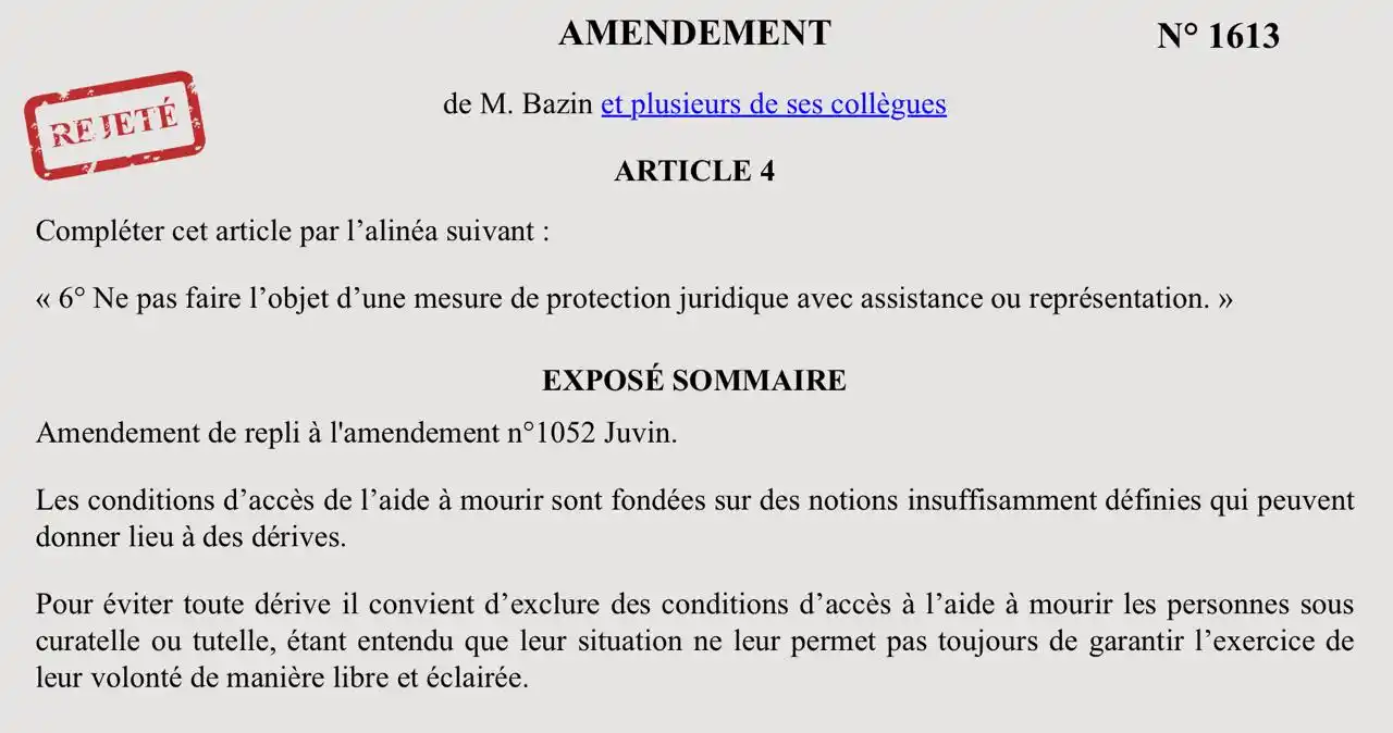 Image from Ultime Koz: Si vous vous demandiez... Ils continuent de rejeter les amendements de...