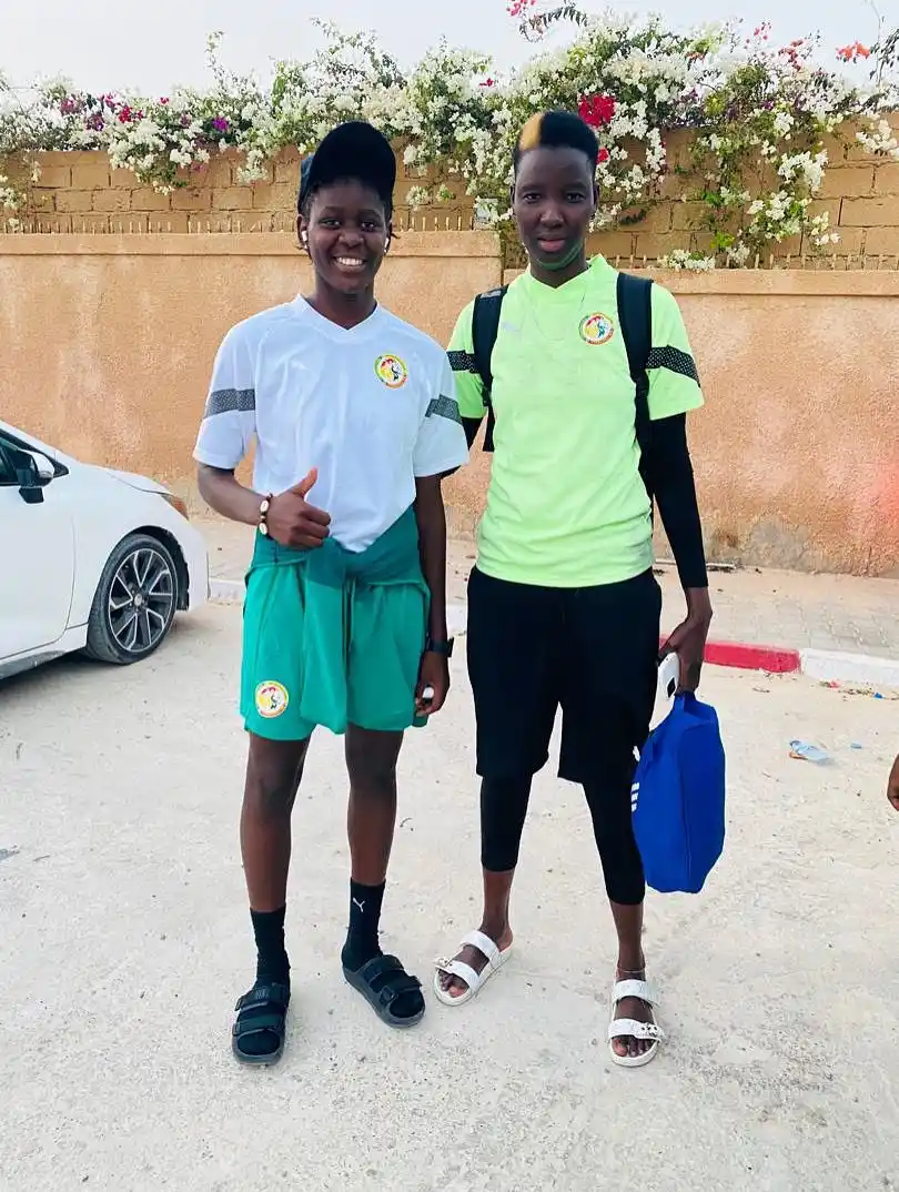 Image from Jappo Olympique de Guédiawaye: 🇸🇳 𝐉𝐎𝐔𝐑 𝐃𝐄 𝐅𝐈𝐍𝐀𝐋𝐄 !  Nos deux JOG Girls, Marie Ndiaye et...