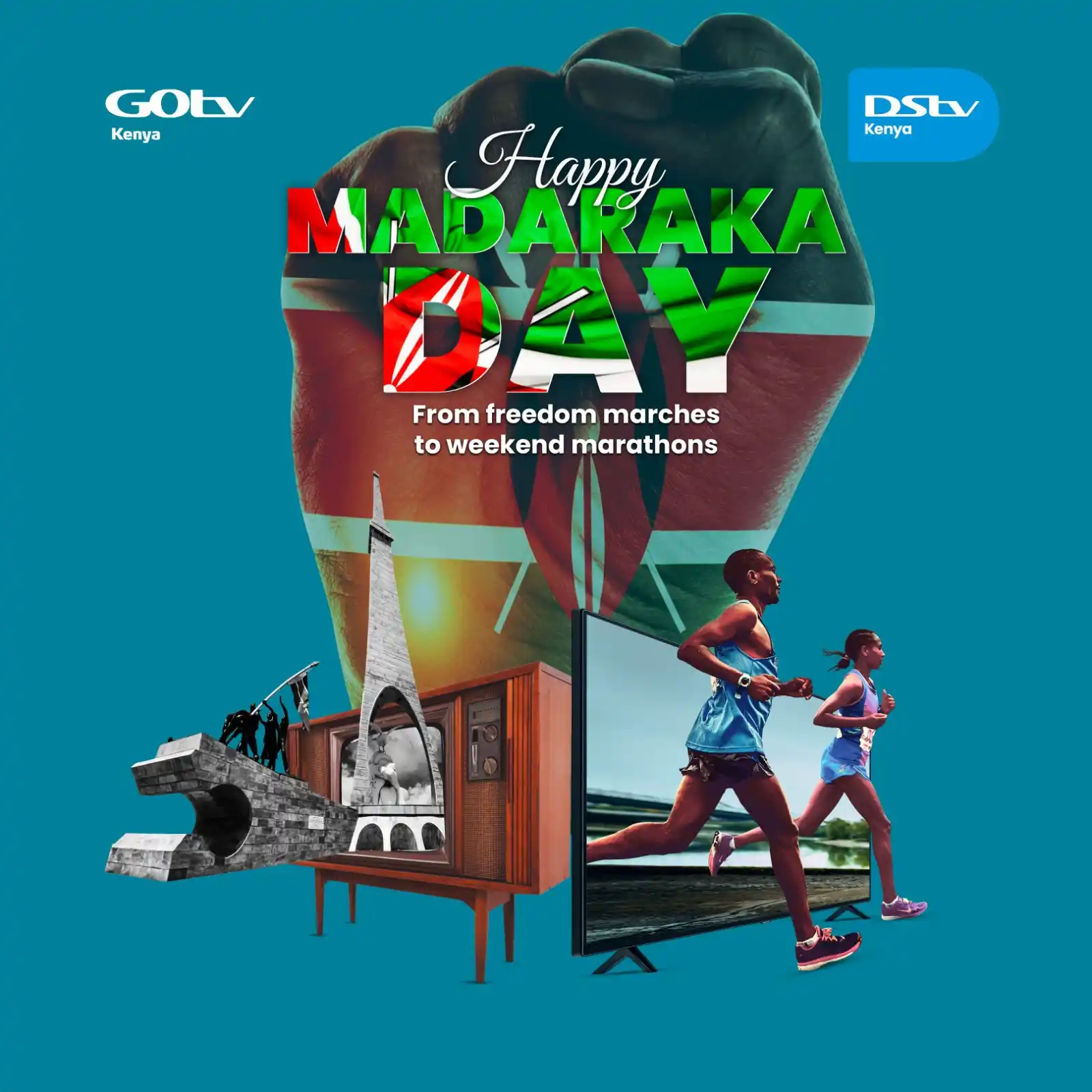 Image from GOtv Kenya: *This Madaraka Day, enjoy full control over your entertainment with GO...