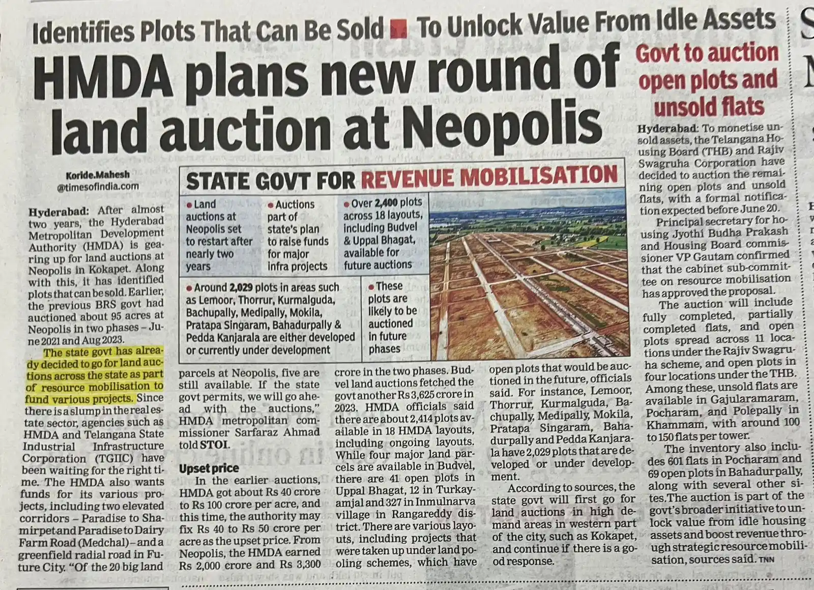 Image from BUSINESS DEALS (BUY, Hold/Build & SELL, Invest & Multiply, Promote/Collaborate): Times of India brings the Latest & Top Breaking News on Politics and C...