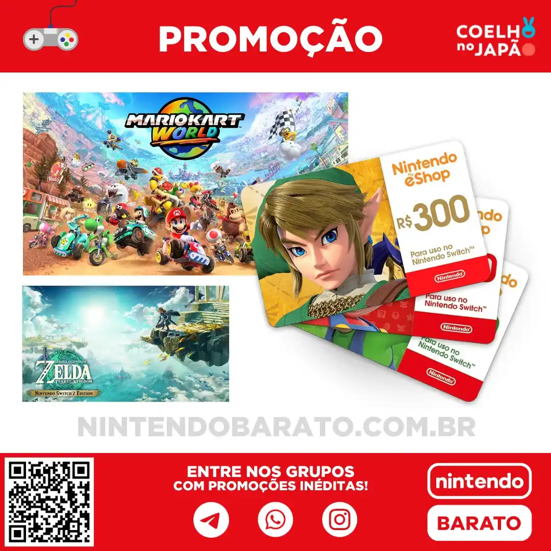 Image from NintendoBarato.com.br: *Todo o catálogo da Nintendo na Nuuvem com desconto!* Amigos, para co...