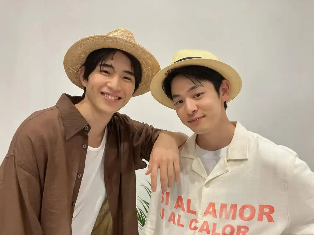 Image from Komplek`narak: Toranosuke Kobayashi dan Motoki Nakazawa dalam foto baru bersama🤍 <a...