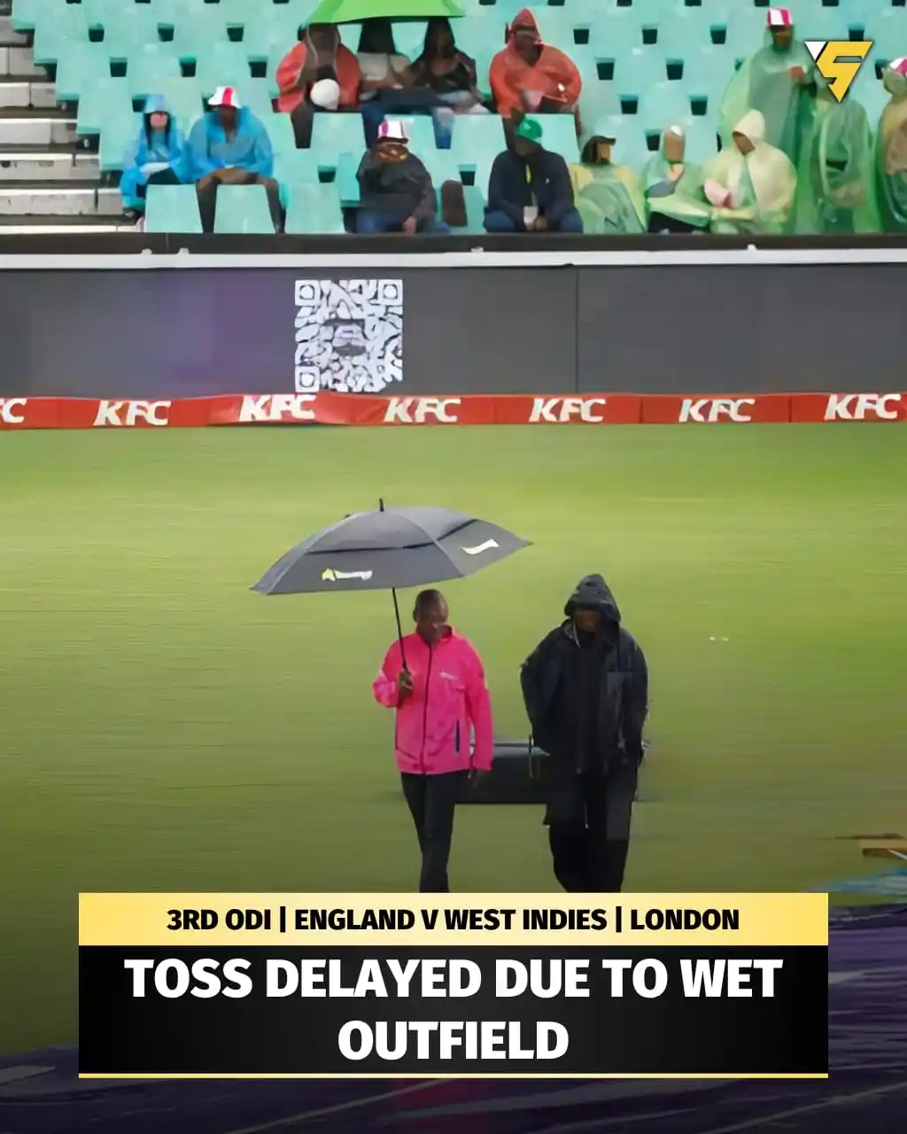 Image from Sportify©️: 🚨 Toss News 🚨 The toss fpr the 3rd ODI between England and West In...