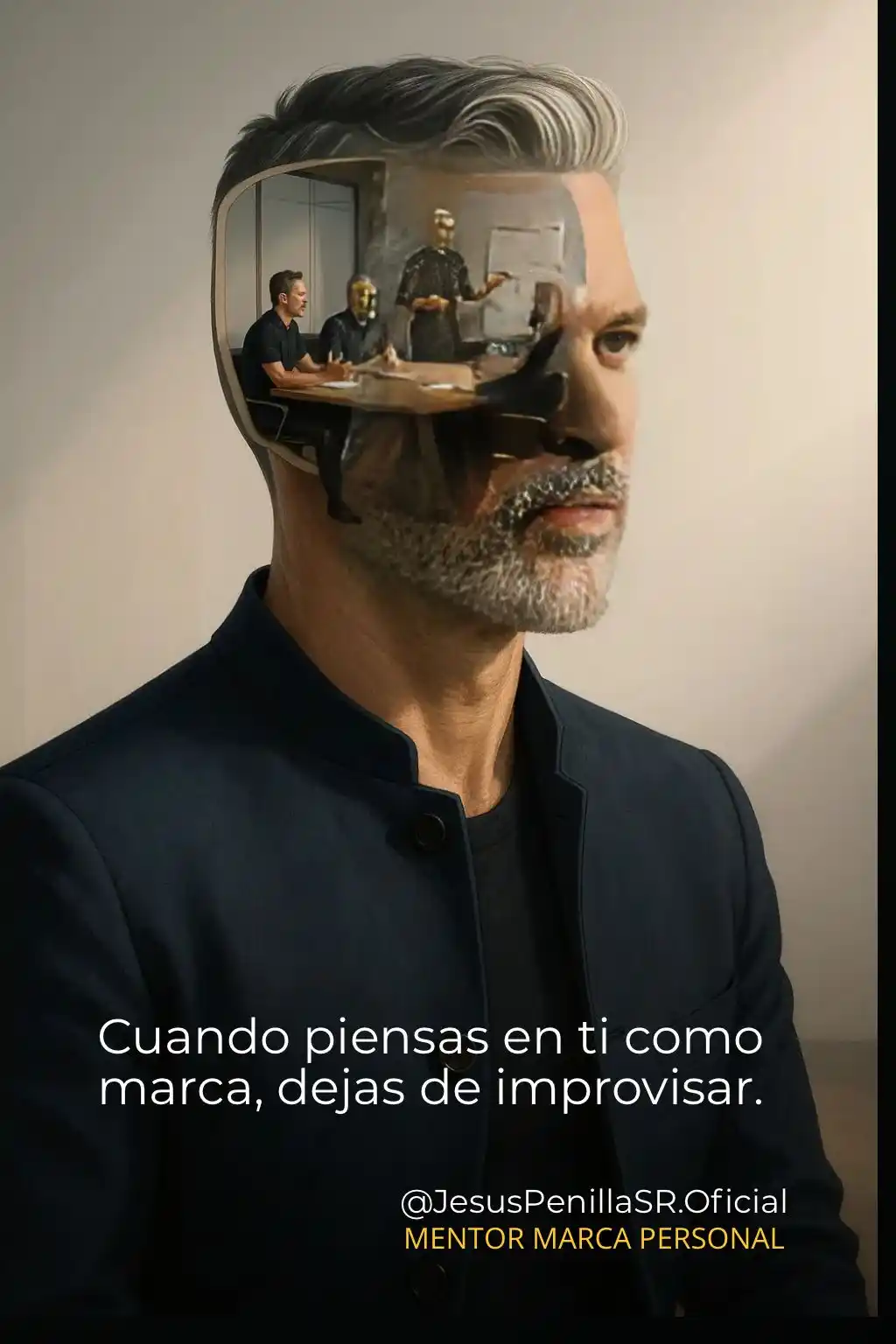 Image from Mentoría Marca Personal: 🧠 Tu cerebro como una sala de juntas “Cuando piensas en ti como MARC...