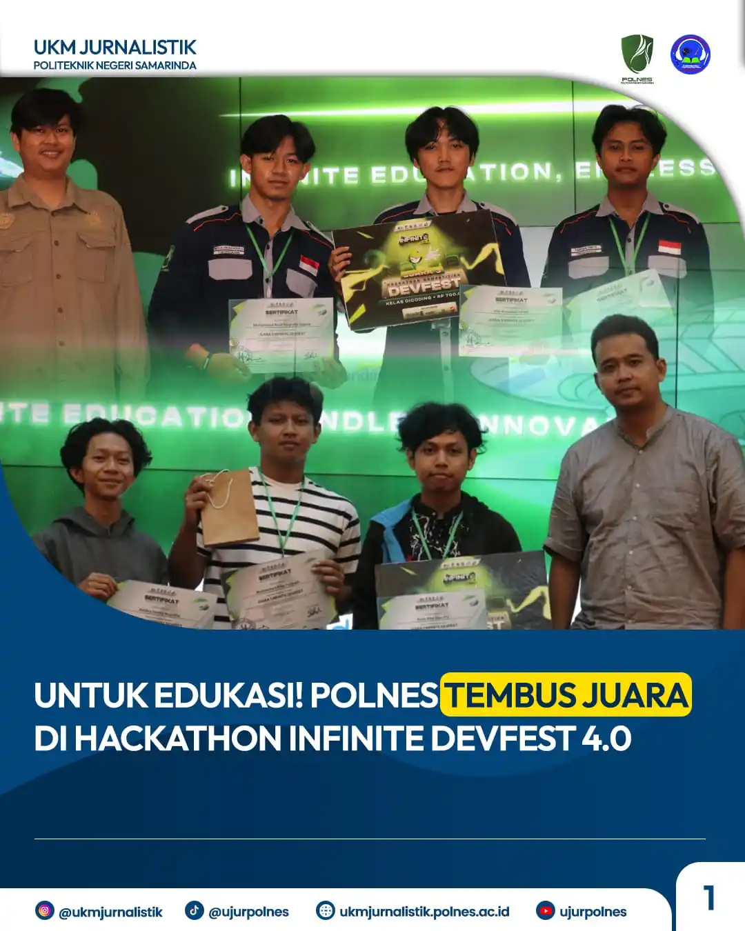 Image from UKM JURNALISTIK POLNES: πππππ πππππππ! ππππππ ππππππ πππππ ππ οΏ½...