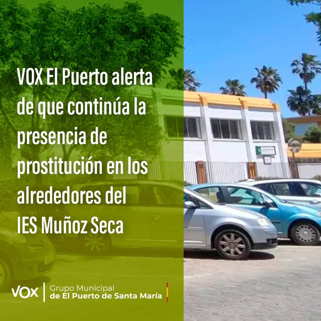 Image from VOX El Puerto de Santa María: 🚨 VOX El Puerto ya presentó y logró aprobar una moción en marzo para ...