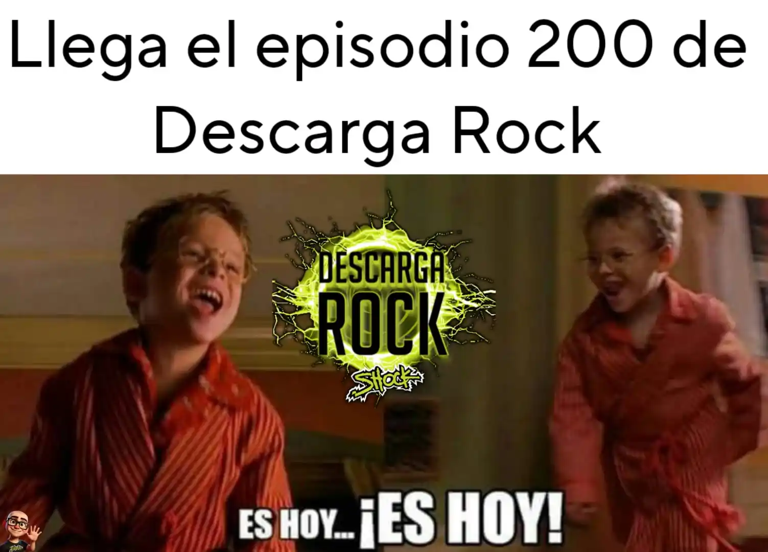 Image from ShockFM: Y por fin llegamos 🥳🥳🥳 al Viernes Brutal del Episodio 200 de Descar...