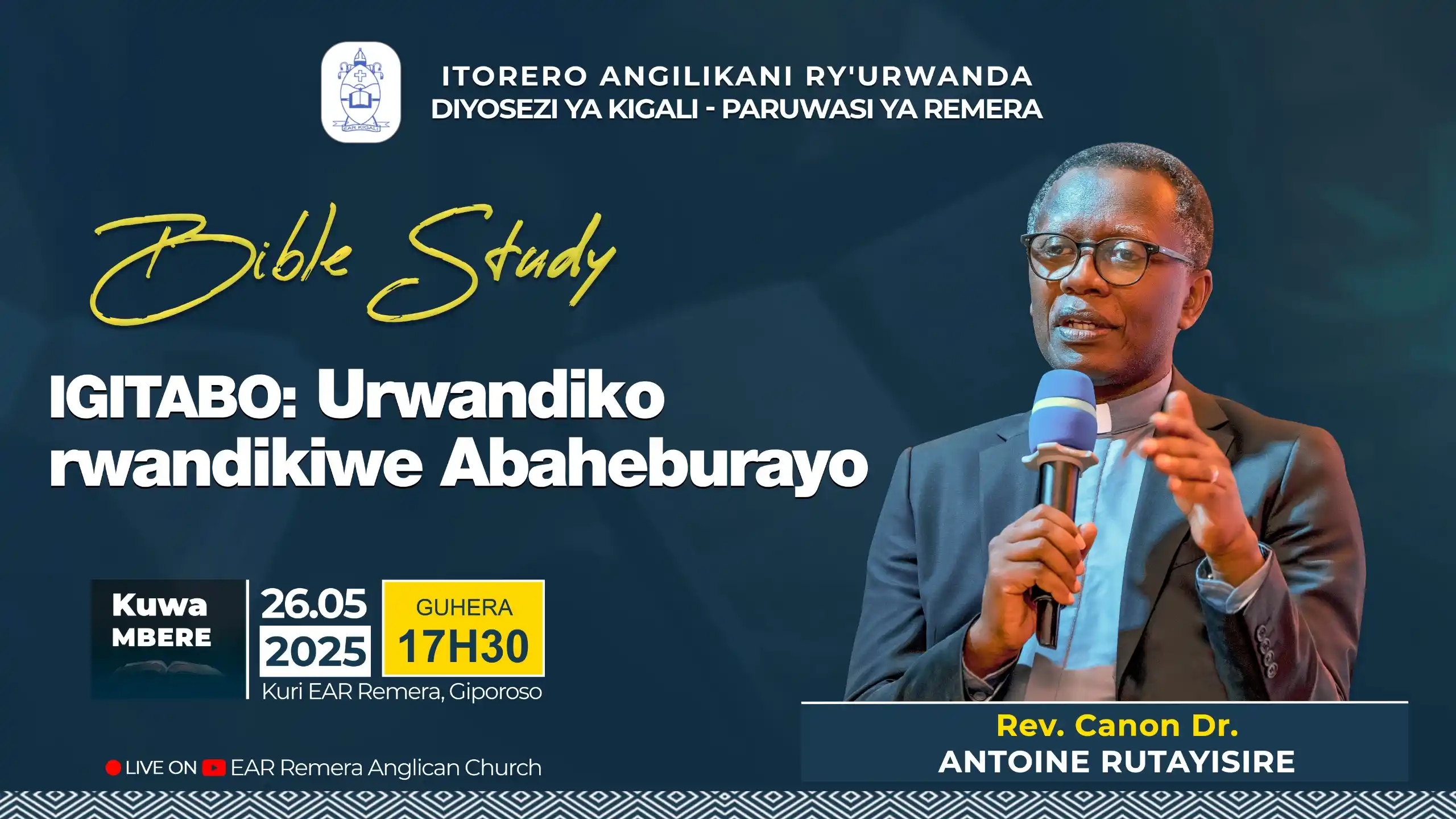 EAR Remera Anglican Church - St Peter's Parish post