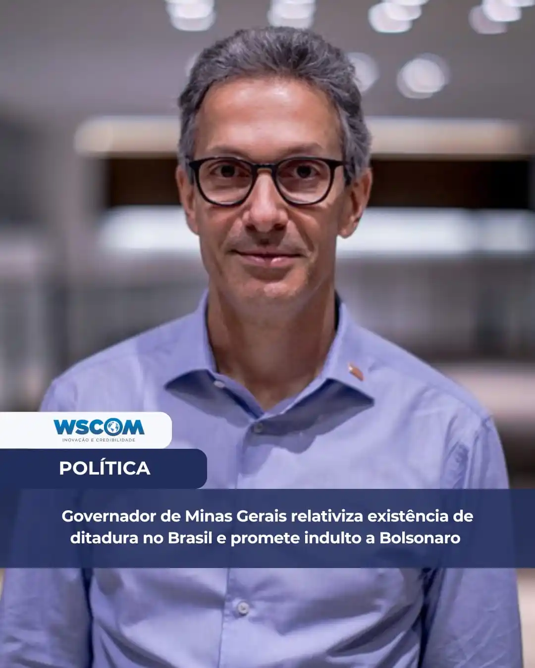 Image from Portal WSCOM: *ZEMA CHAMA DITADURA MILITAR DE "QUESTÃO DE INTERPRETAÇÃO"* 🗣️ O gov...