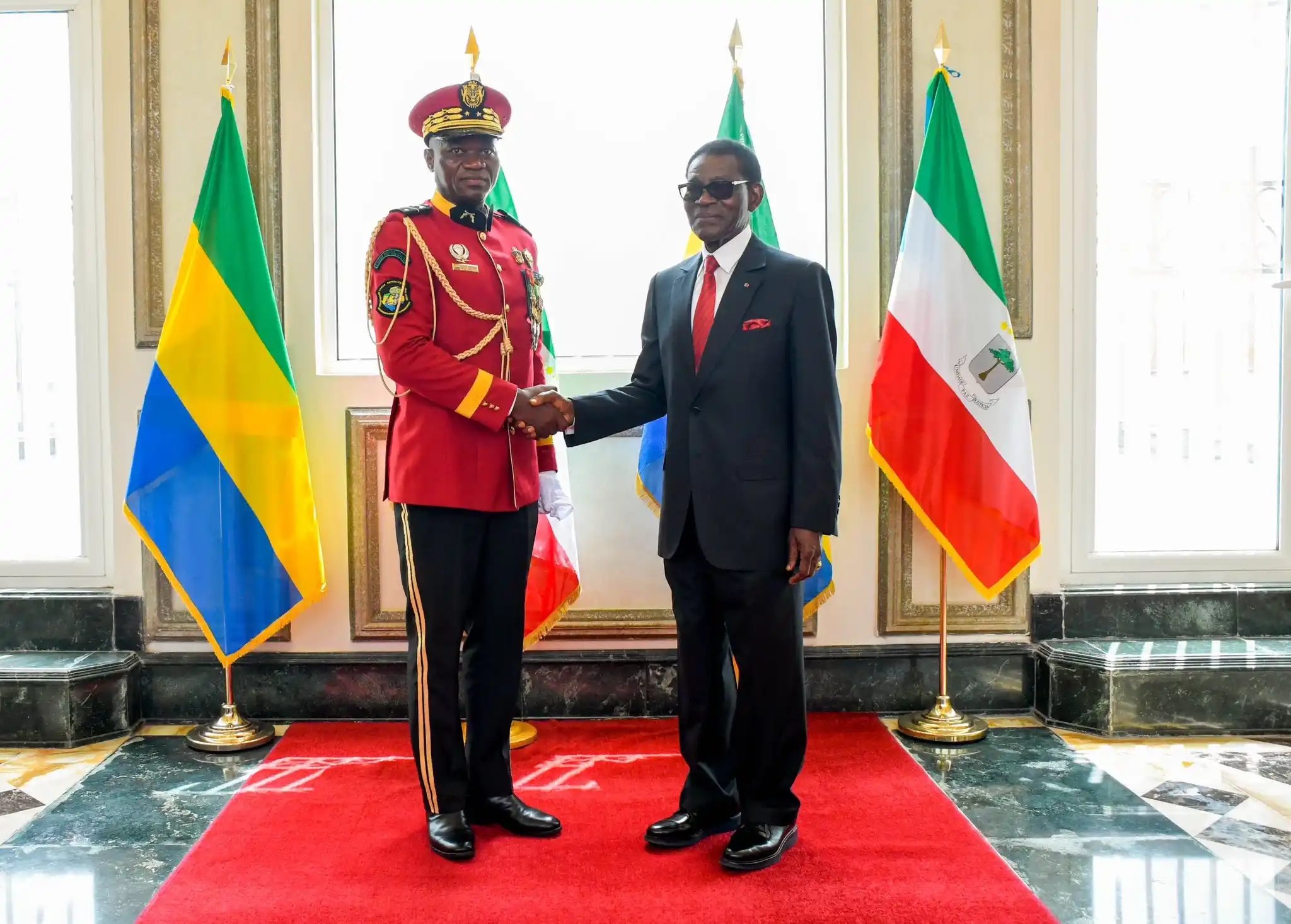 Image from DFM Radio 103.9 MhZ 📻🎤🟡: *Zone CEMAC : Gabon 🇬🇦 / Guinée équatoriale 🇬🇶* Réunis à Malabo l...