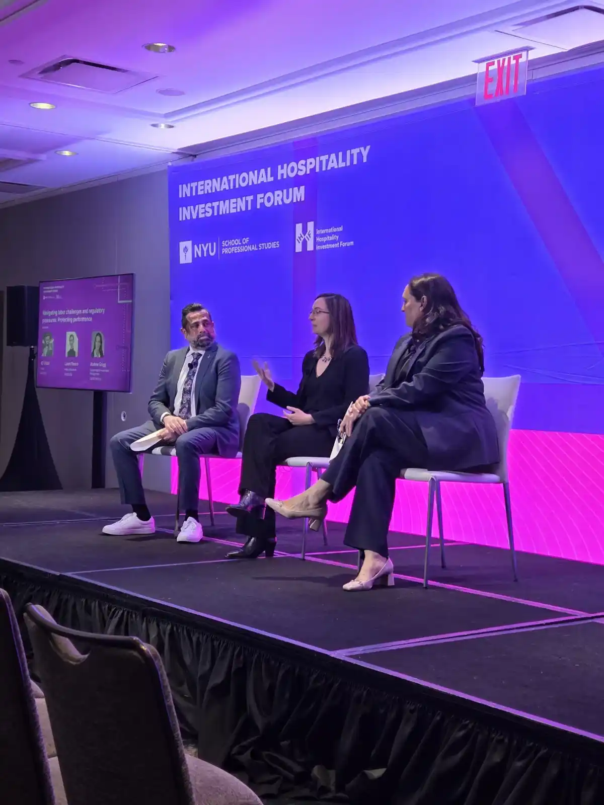 Image from AAHOA Official: AAHOA was honored to participate in the NYU International Hospitality ...