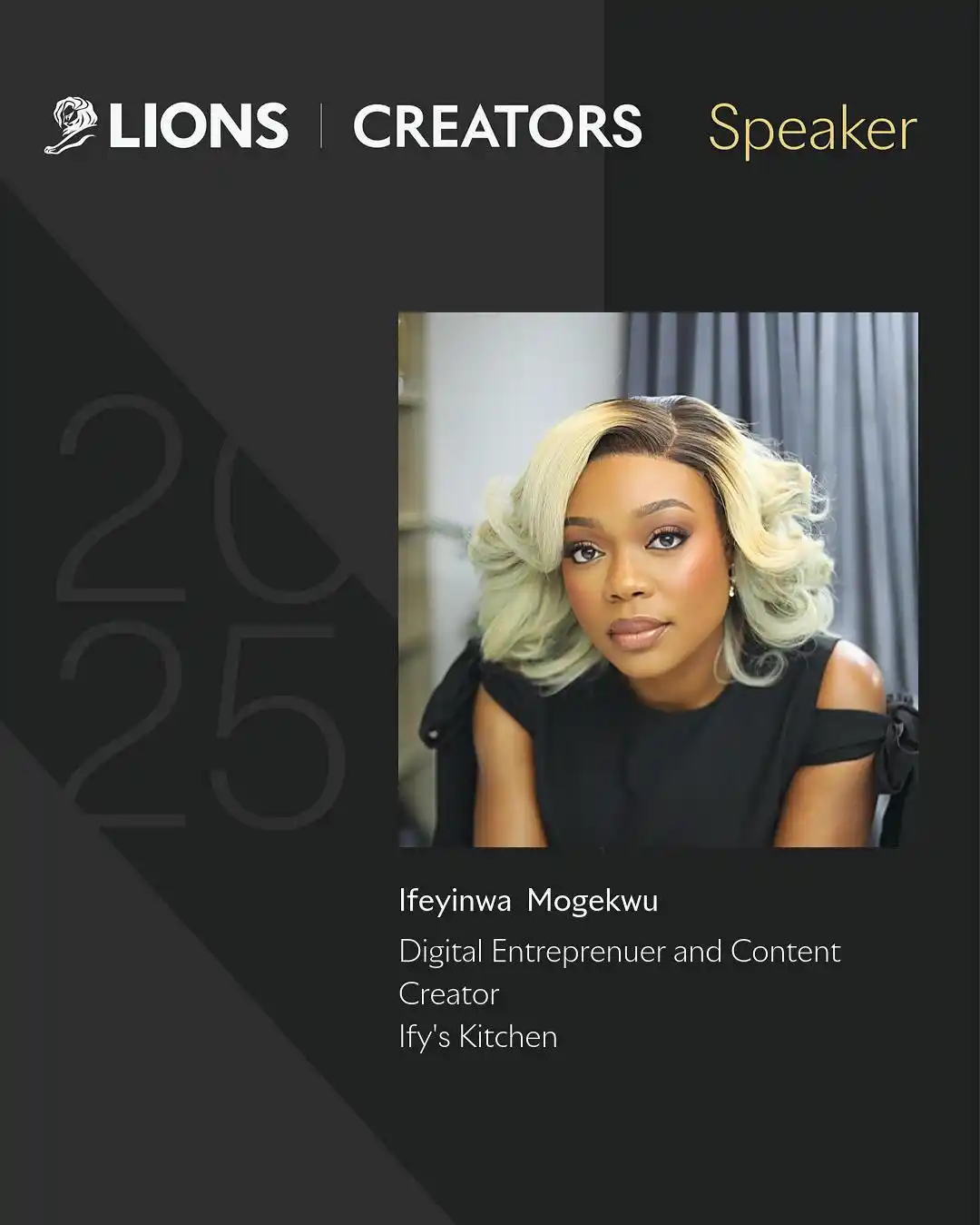 Image from Ify’s Kitchen & Lifestyle : Big News! I am thrilled to share that I will be speaking at Cannes Li...