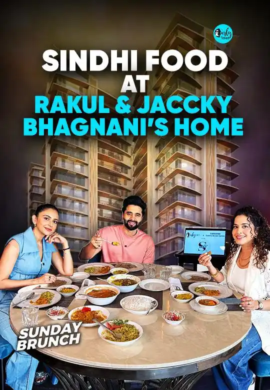 Image from CurlyTales: Brunch just got filmy, foodie & full of feels! 💕🍽️ Jackky & Rakul op...