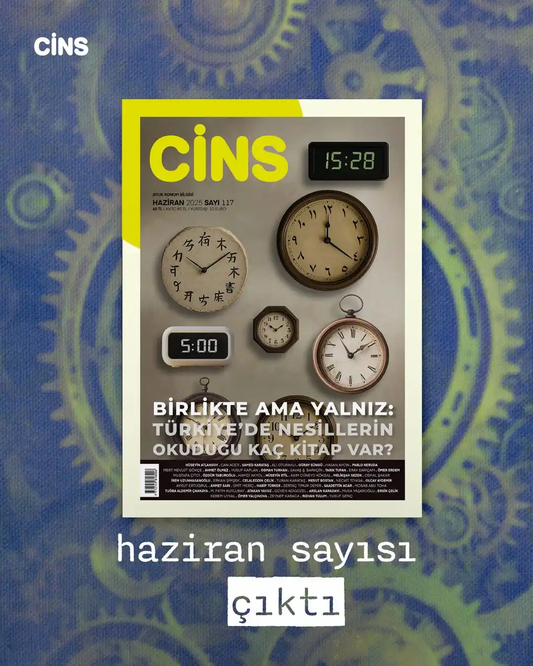 Image from Cins Dergi: 📍 Cins Haziran sayısı çıktı! Bu sayıda kulağımıza okunan hikâyeyi d...