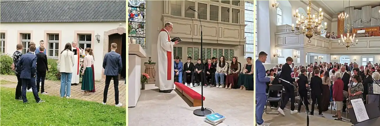 Image from Kirchgemeinde Wittgensdorf: Danke für den schönen Konfirmationsgottesdienst. https://www.kirchgeme...