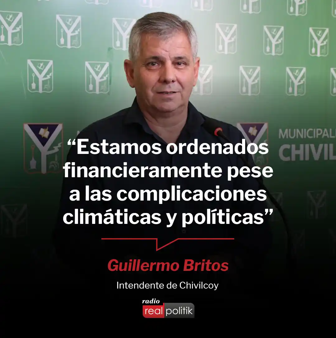 Image from GRUPO REALPOLITIK: 📻 El intendente de Chivilcoy, Guillermo Britos, y la <a class="text-b...