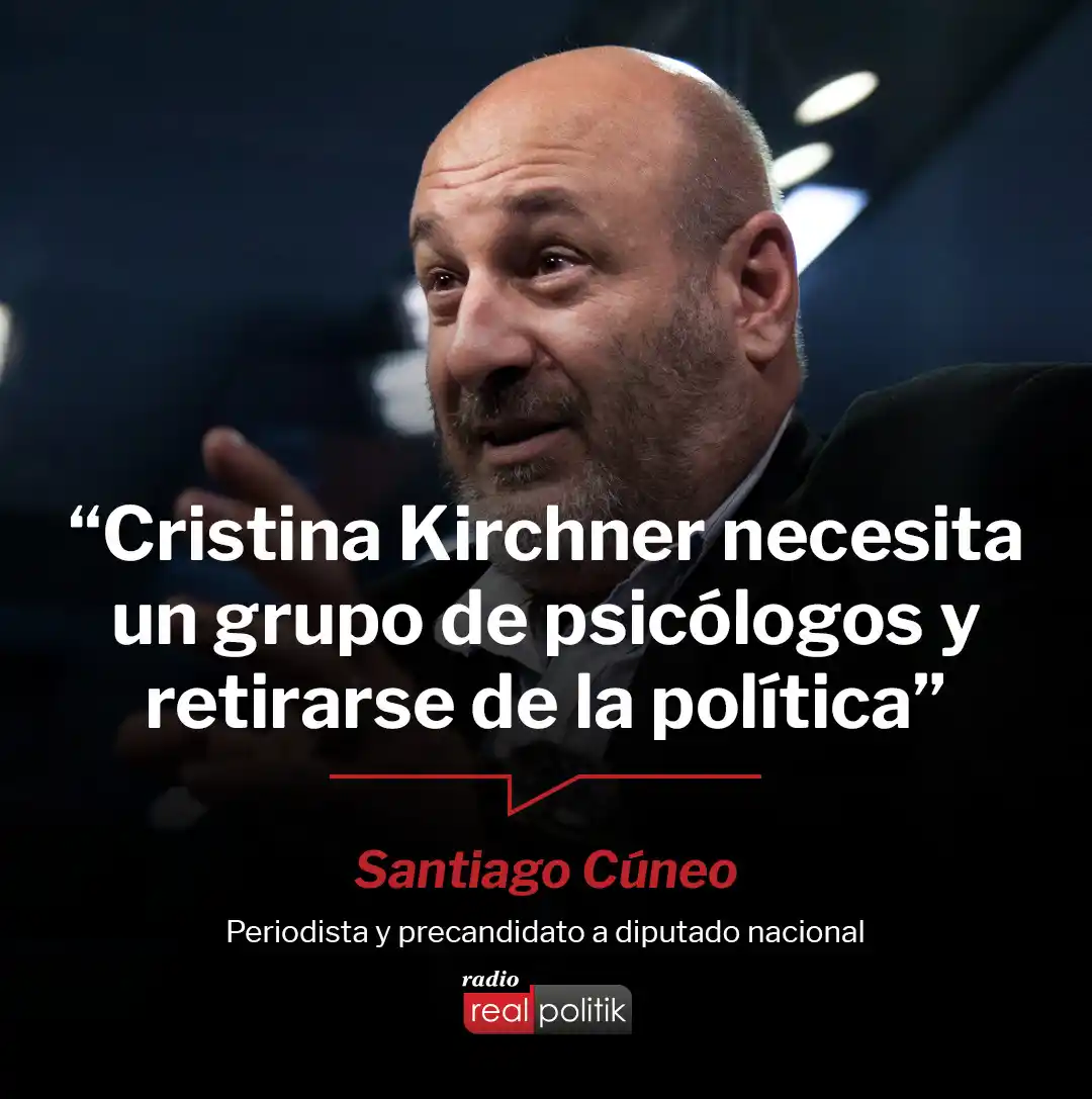 Image from GRUPO REALPOLITIK: 📻 El periodista y precandidato a diputado nacional, Santiago Cúneo, y...