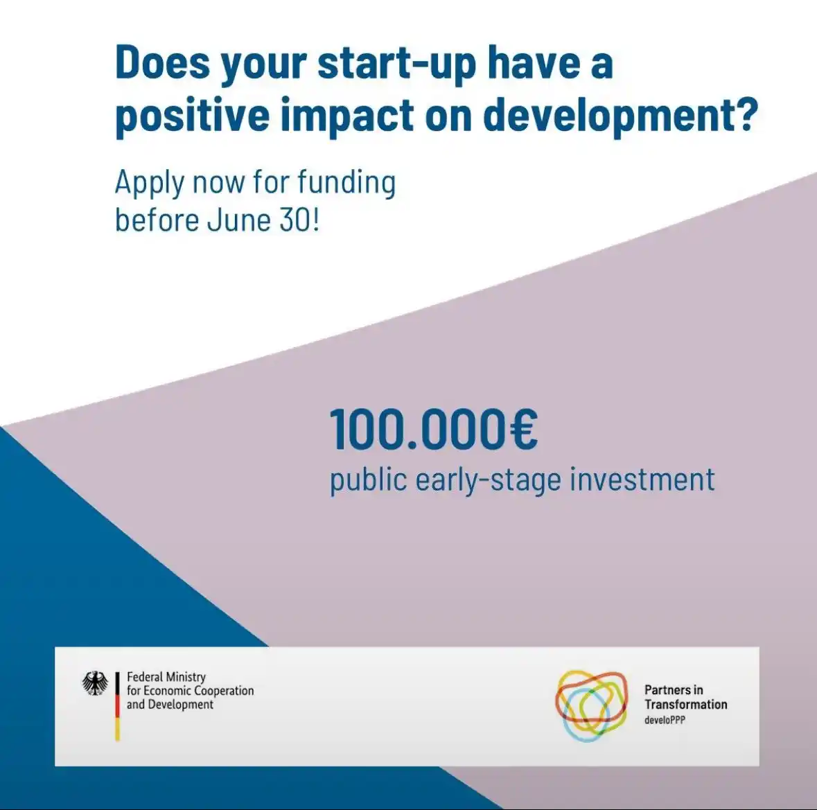 Image from Lindiwe Matlali: 🚀 EUR 100,000 in funding. 6 countries. 1 bold opportunity to scale. ...