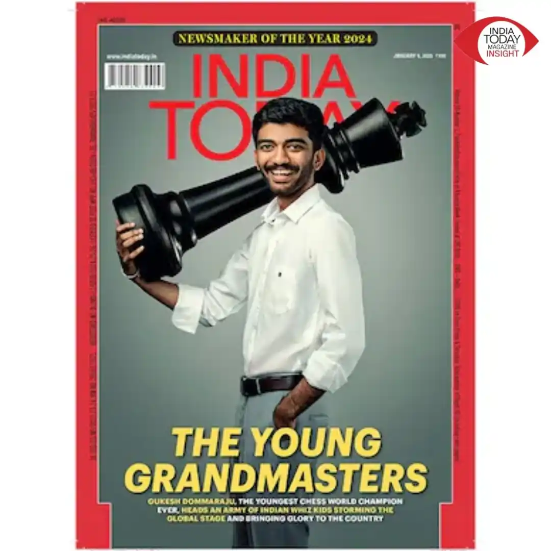 Image from India Today Magazine: *From the India Today archives (2025) | India's young grandmasters* W...