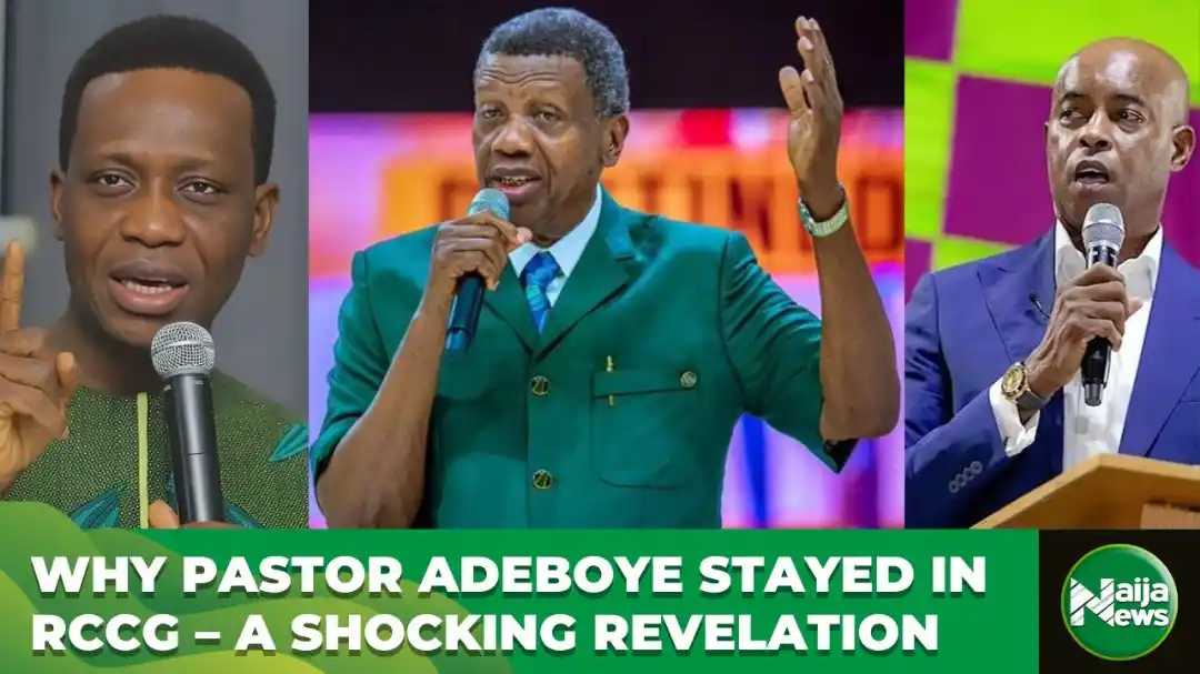 Image from Naija News: "God Told Me My Firstborn Would Die If I Left RCCG" – Pastor Adeboye’s...