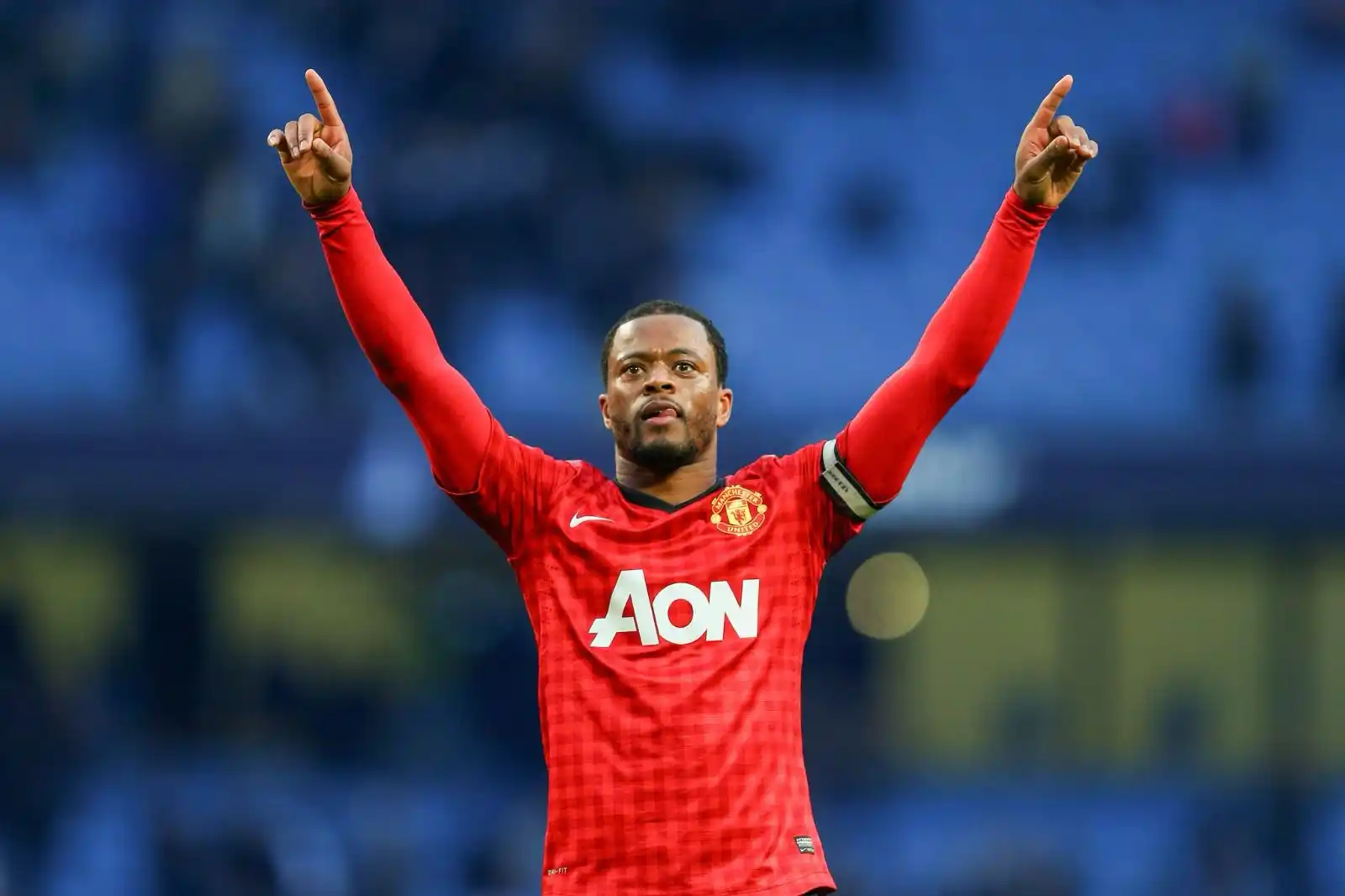 Image from Manchester United: Happy birthday to former United captain, Patrice Evra 🥳...