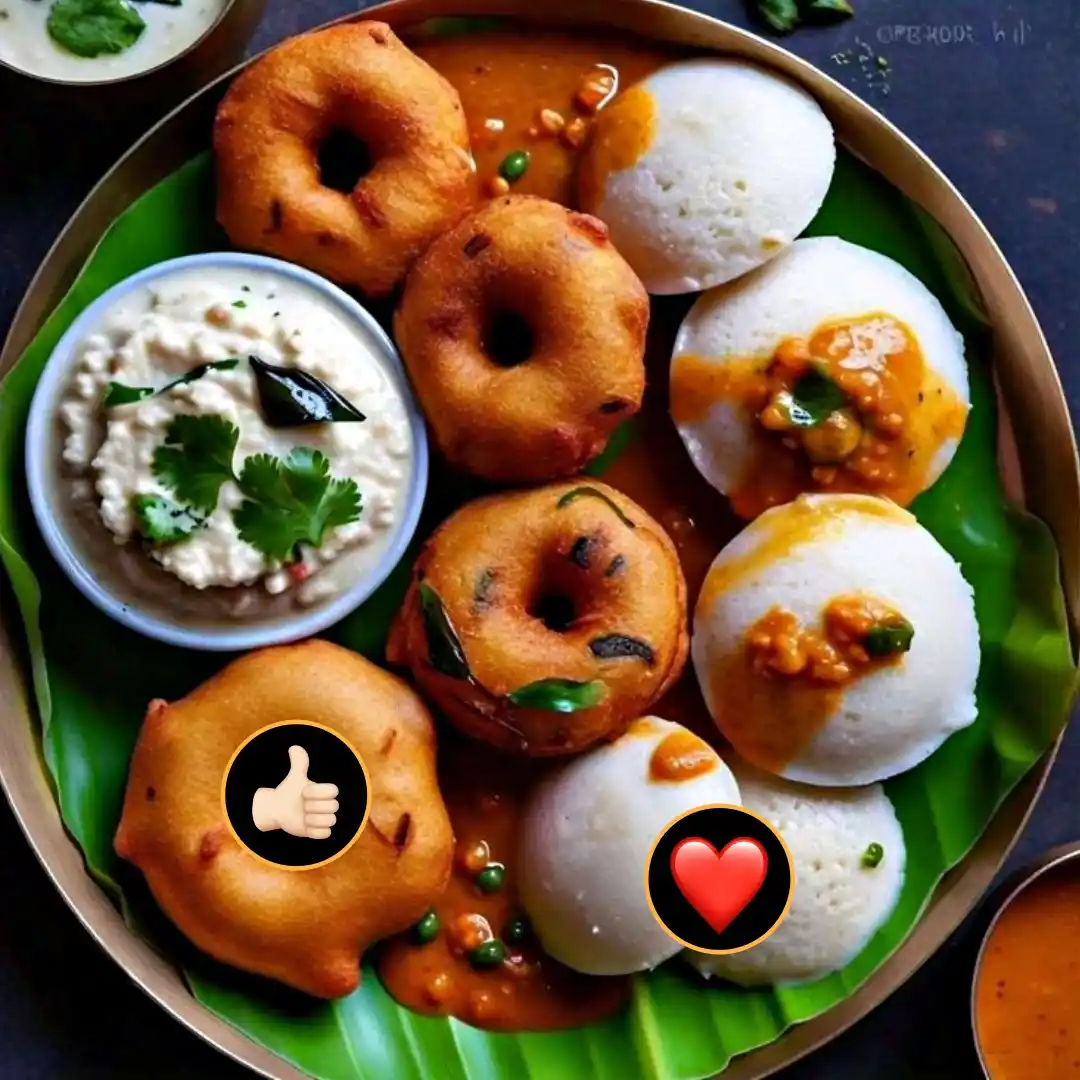 Image from Cravings: Medu vada - 👍🏻 Idli - ❤️...