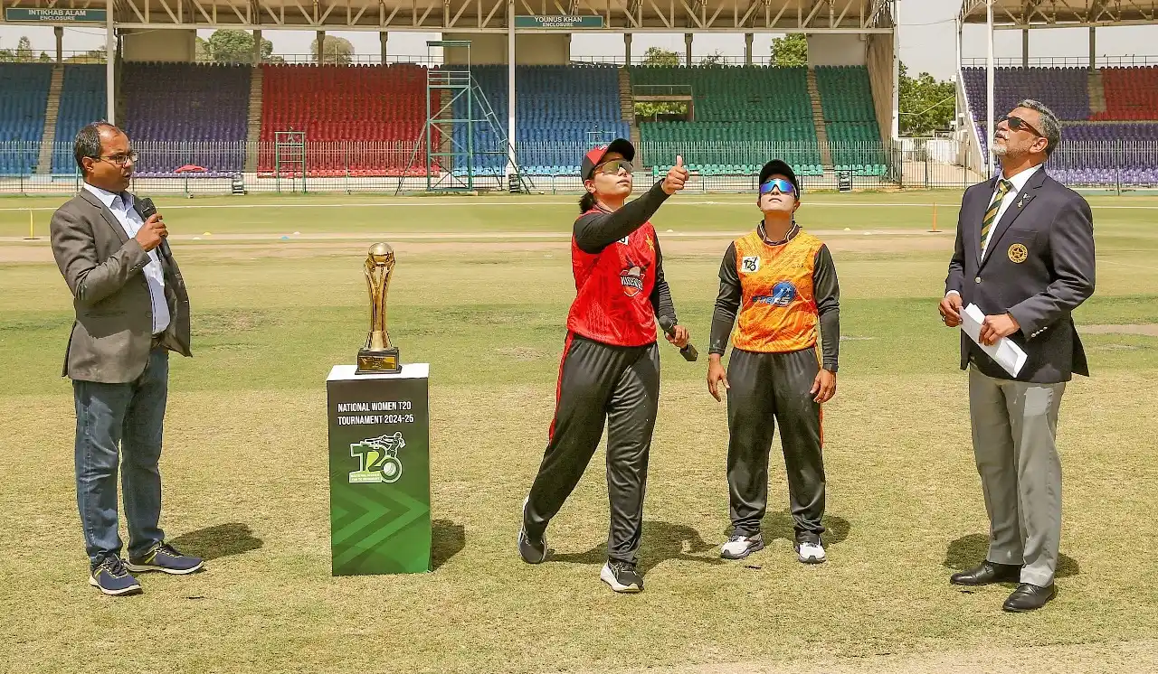 Image from Pakistan Cricket Team: National Women's T20 Tournament 2024-25 - Final🏏 🪙 Stars win the to...