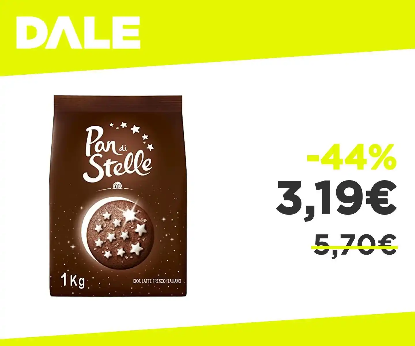 Image from OfferteDale: *Ribasso goloso* 👉🏻 Pan di Stelle Biscotti Frollini 1 Kg - Cacao e ...