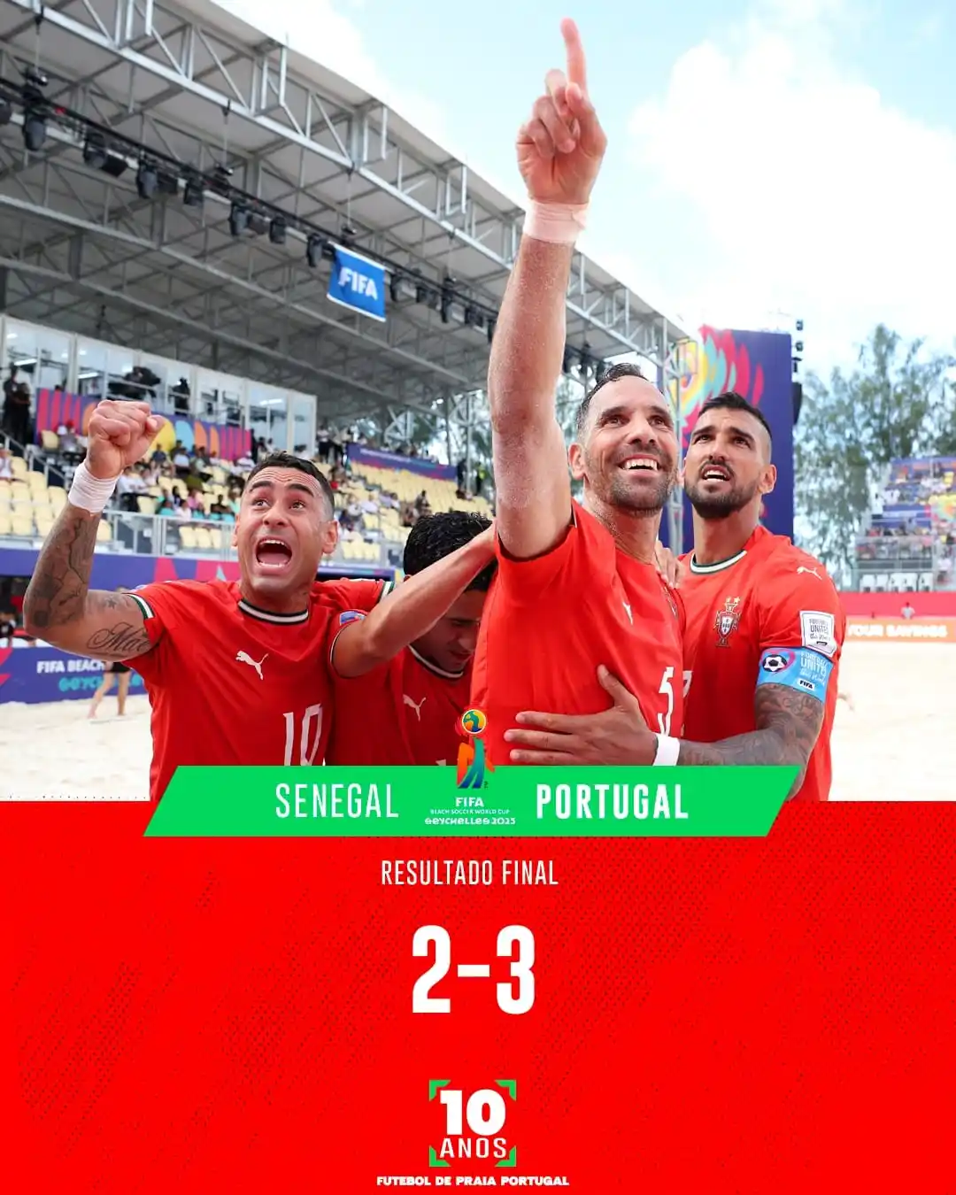 Futebol de Praia Portugal post