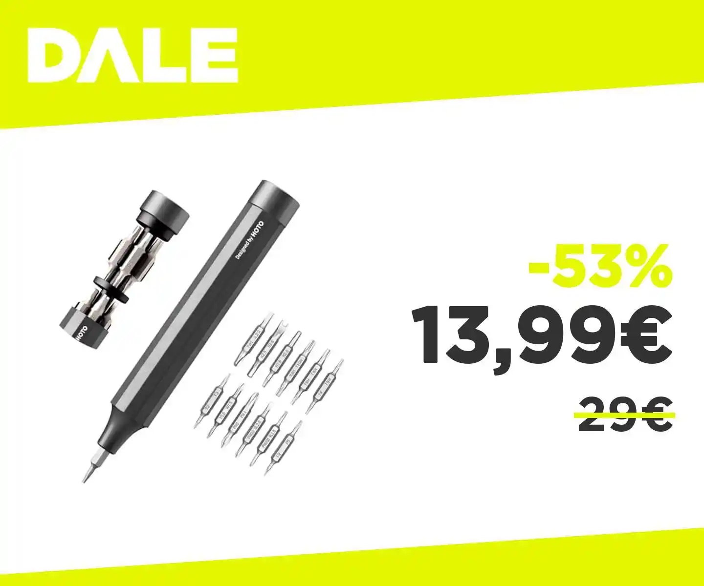 Image from OfferteDale: *Torna in sconto l'apprezzatissimo cacciavite multiuso HOTO* 👉🏻 HOT...