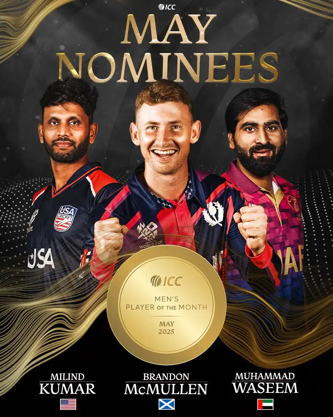 Image from ICC: Two star all-rounders from CWCL2 and a destructive batter are in the r...