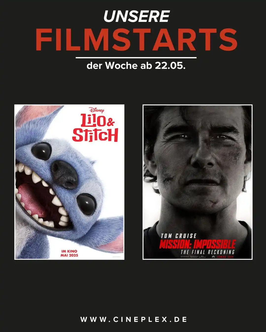 Cineplex Meitingen Kinonews 🎬🍿 post